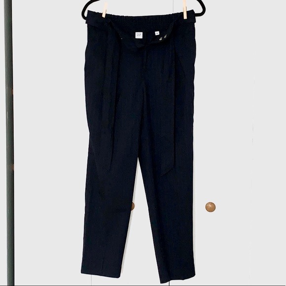 GAP Pinstripe Paper Bag Pant - Picture 2 of 4